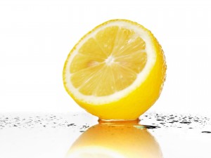 lemon water